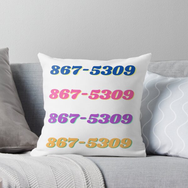 Item preview, Jenny's Number 8675309 designed and sold by Jennifer Church.