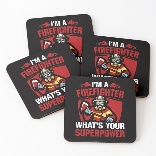 Item preview, I'm A Firefighter What's Your Superpower designed and sold by sasigifts.