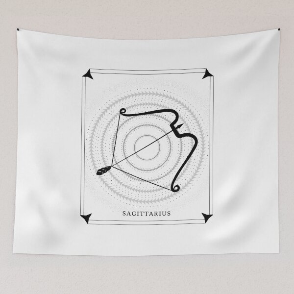 Item preview, Sagittarius Tarot Card The Archer Zodiac Sign designed and sold by LadyZodiac.