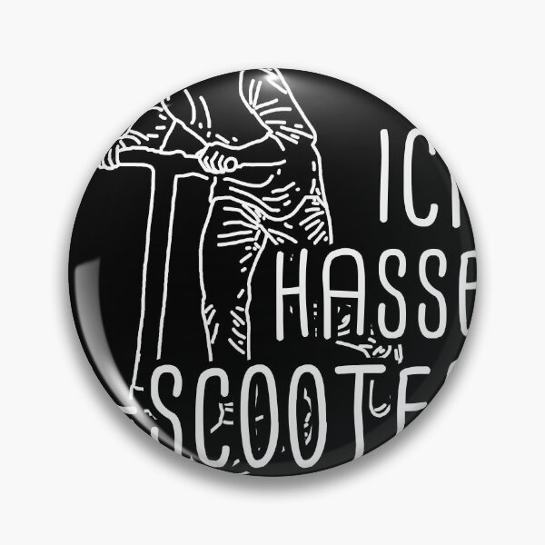 Item preview, I hate e-scooter gift idea for electric scooter opponents designed and sold by PlatonisDesign.
