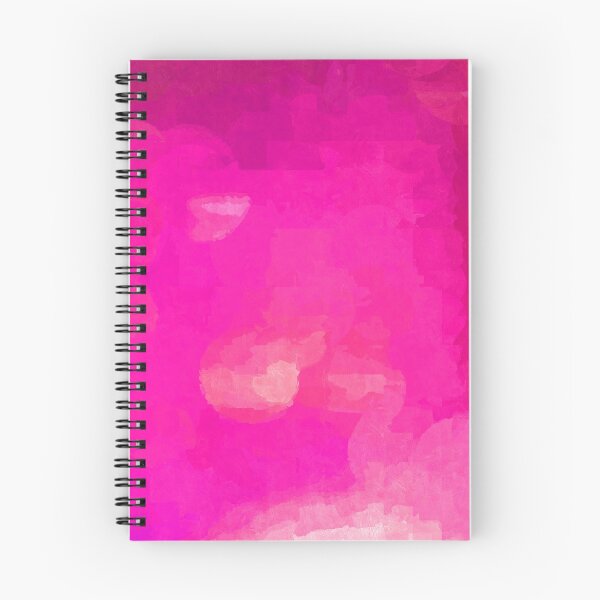Item preview, Pink Abstract Sponge Print Absolutely Impossible Pattern  designed and sold by LJWDesigns.