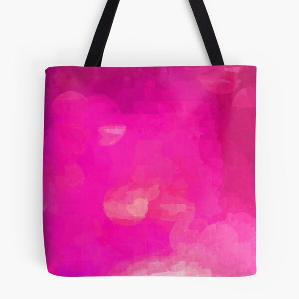 Item preview, Pink Abstract Sponge Print Absolutely Impossible Pattern  designed and sold by LJWDesigns.