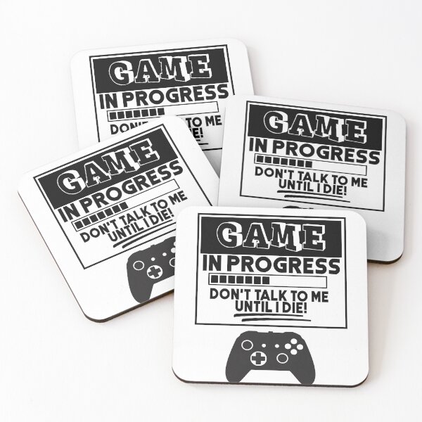 Item preview, Game In Progress Don’t Talk To Me Until I Die! designed and sold by RoryHMc.