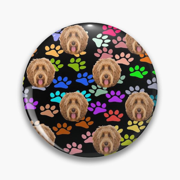 Item preview, funny labradoodle lover dog face cute mini labradoodle paw designed and sold by alaechamlal.