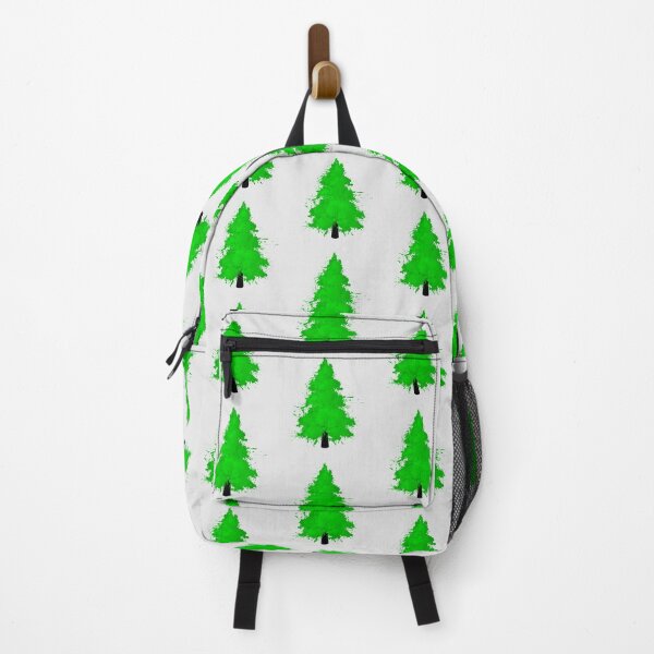 Item preview, green splatter pine tree designed and sold by jc007.