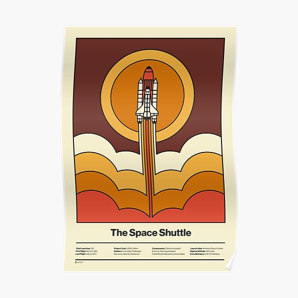Space launch Poster