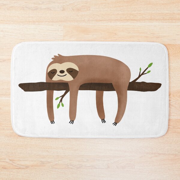 Item preview, Sloth Kawaii Lazy day designed and sold by trajeado14.