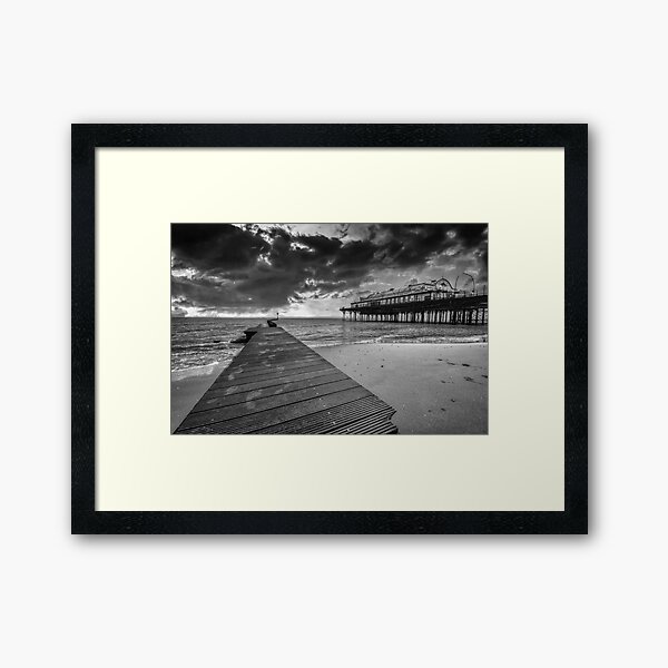 Pier And Jetty Framed Art Print