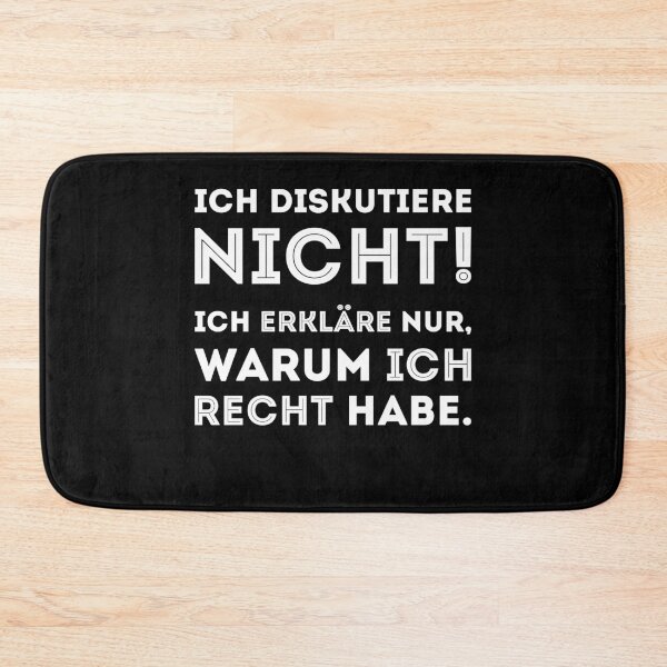 Artikelvorschau, Ich diskutiere nicht ich erkläre nur warum ich recht habe entworfen und verkauft von Svetiik.