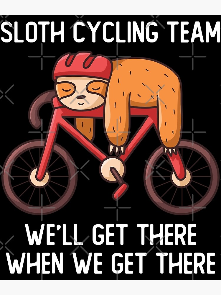 sloth cycling team