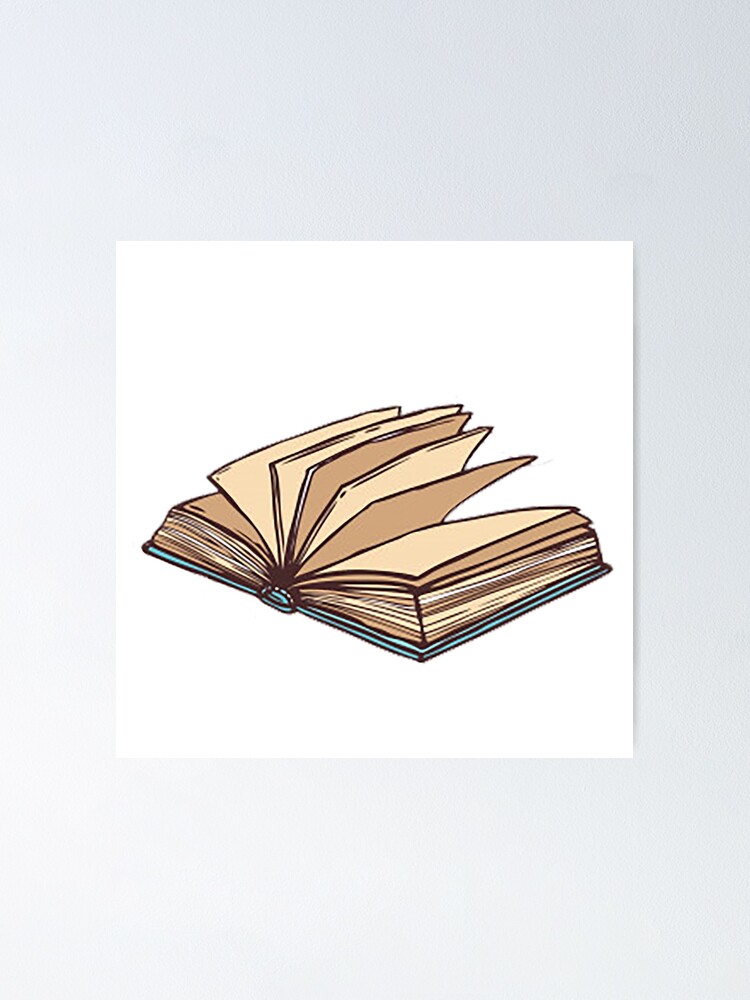 Library Printed, Office Canvas, Book Wall Art, Open Book Canvas