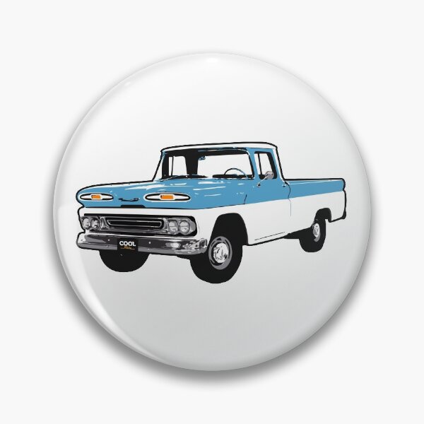 Item preview, 1961 White Blue C Truck designed and sold by CoolRide.