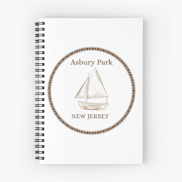 Item preview, Asbury Park New Jersey Sailboat designed and sold by JerseyBoysTees.