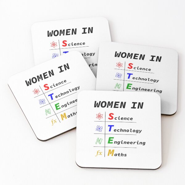 Item preview, Women In STEM, Women In Tech, Woman in Science Technology Engineering Mathematics designed and sold by Max-Wear.