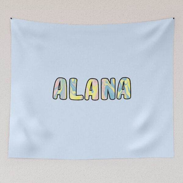 Item preview, Alana Custom Name  designed and sold by EuropaPrints.