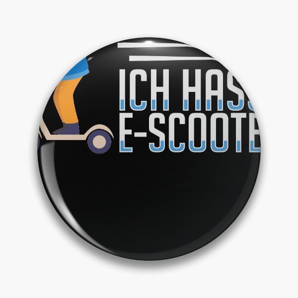 Item preview, I hate e-scooter gift idea for electric scooter opponents designed and sold by PlatonisDesign.