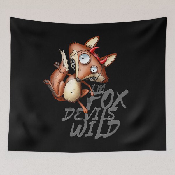 Item preview, Funny Fox I Am Fox Devils Wild designed and sold by FD-Design.