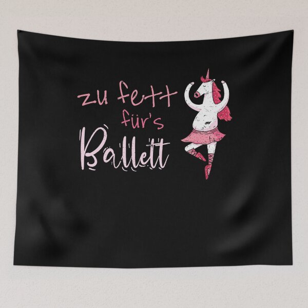 Item preview, ballet ballerina fat overweight diet madness designed and sold by Svetiik.