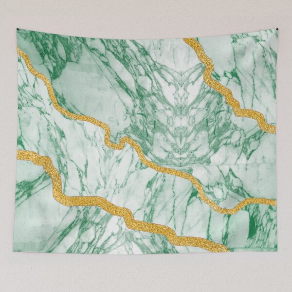 Item preview, Green gold marble designed and sold by Coffinstaple.