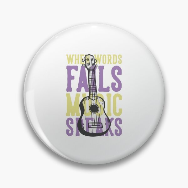 Item preview, when words fail music speaks designed and sold by YEST E.