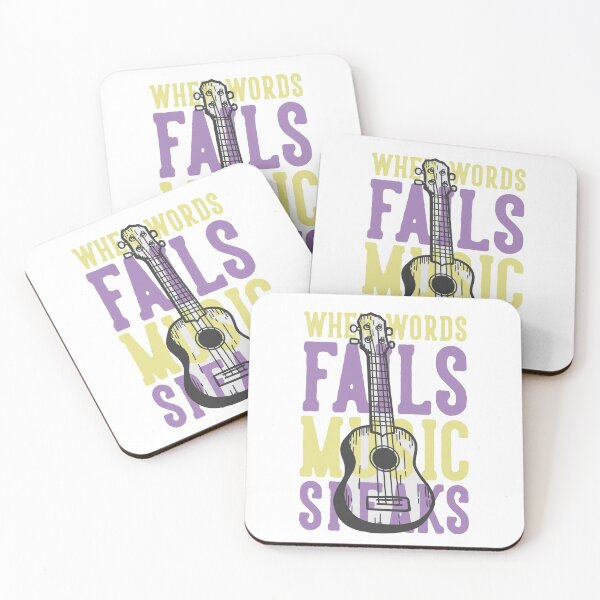 Item preview, when words fail music speaks designed and sold by YEST E.