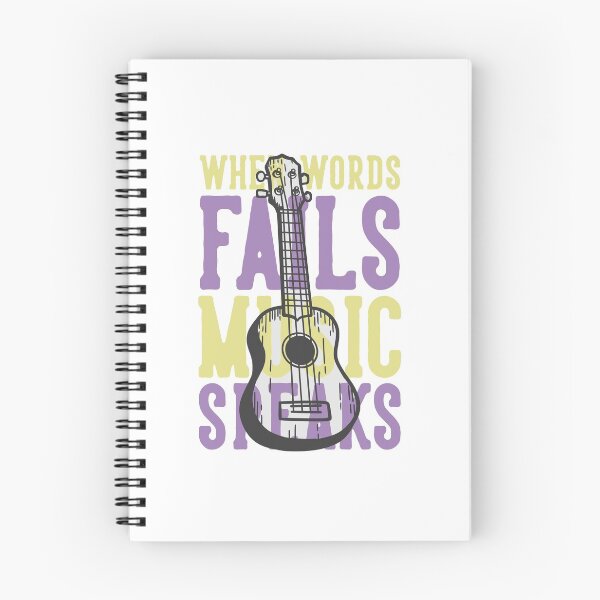 Item preview, when words fail music speaks designed and sold by YEST E.