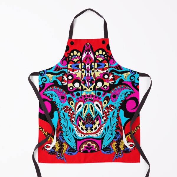 Item preview, kaiju in danger mayan pattern ecopop designed and sold by jorgelebeau.