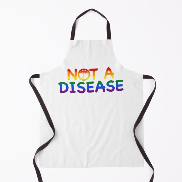 Item preview, Not A Disease - Rainbow designed and sold by emberkyrlee.