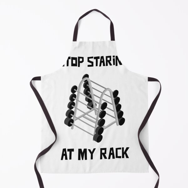 Item preview, Stop Staring at My Rack Funny Gym Shirt designed and sold by Matt Ballinger.