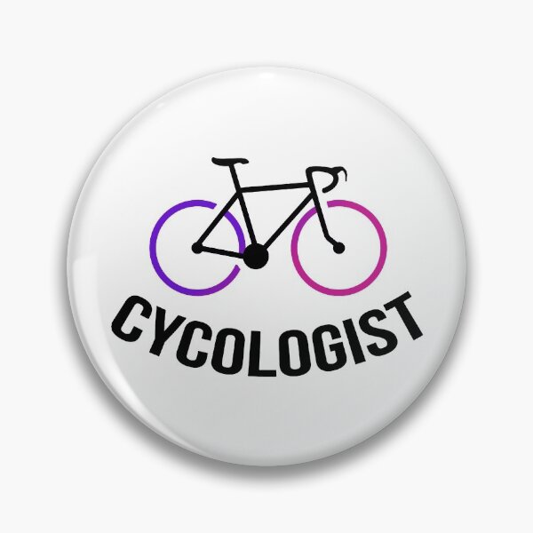 Item preview, They should call you a cycologist. Or maybe you are a psychologist and a cyclist. Bicycles. designed and sold by Creats4.
