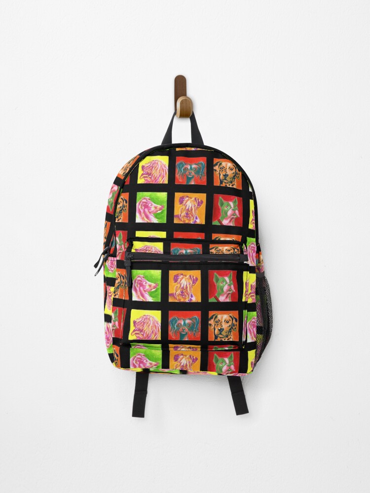 Thumbnail 1 of 3, Backpack, Complementary Dogs designed and sold by SketchWithBex.