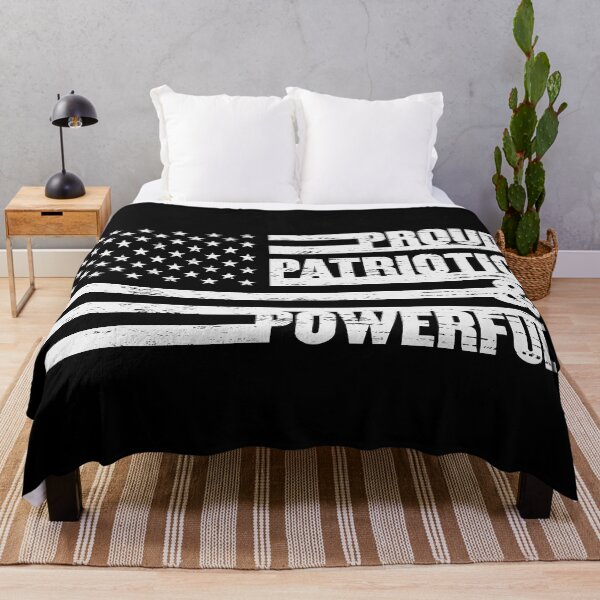 Item preview, Proud Patriotic & Powerful American Flag designed and sold by Art by s2ray.