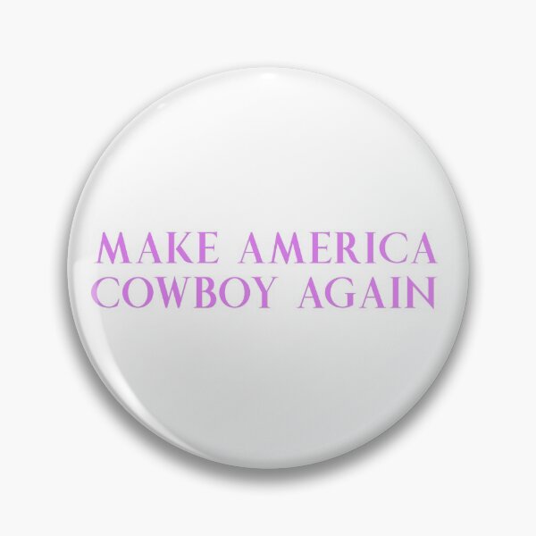 Item preview, Make America Cowboy Again Lilac designed and sold by ARS Design.