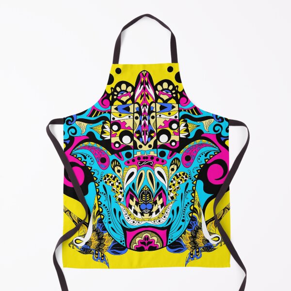 Item preview, kaiju in danger aztec pattern ecopop designed and sold by jorgelebeau.
