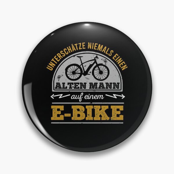 Item preview, Old man on e-bike bike riding bike tour designed and sold by Svetiik.