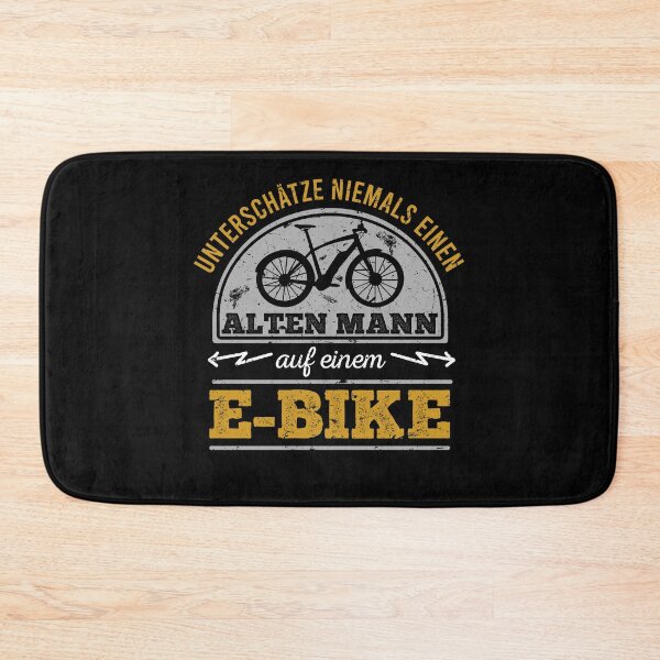 Item preview, Old man on e-bike bike riding bike tour designed and sold by Svetiik.