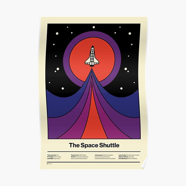 Space flight Poster