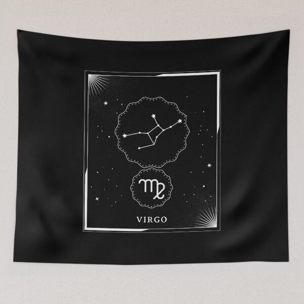 Item preview, Virgo Tarot Card The Maiden Zodiac Sign designed and sold by LadyZodiac.
