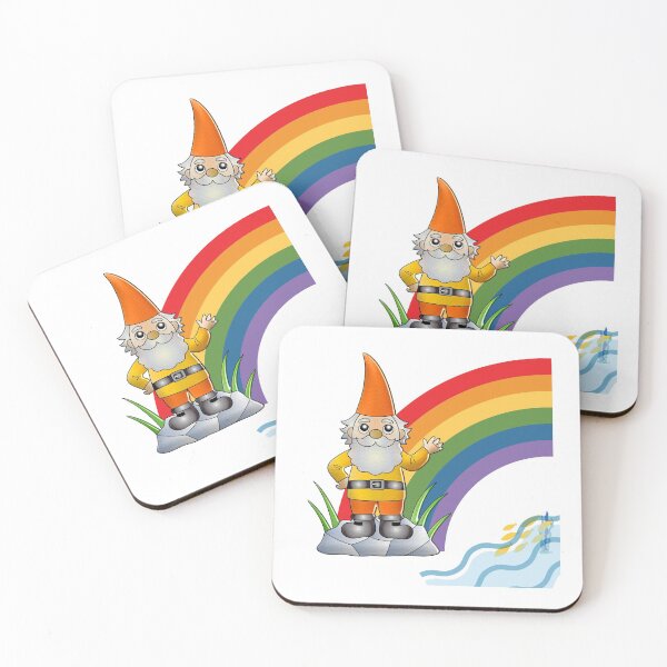 Item preview, A Handsome Gnome Waving Hello designed and sold by WildingClan.
