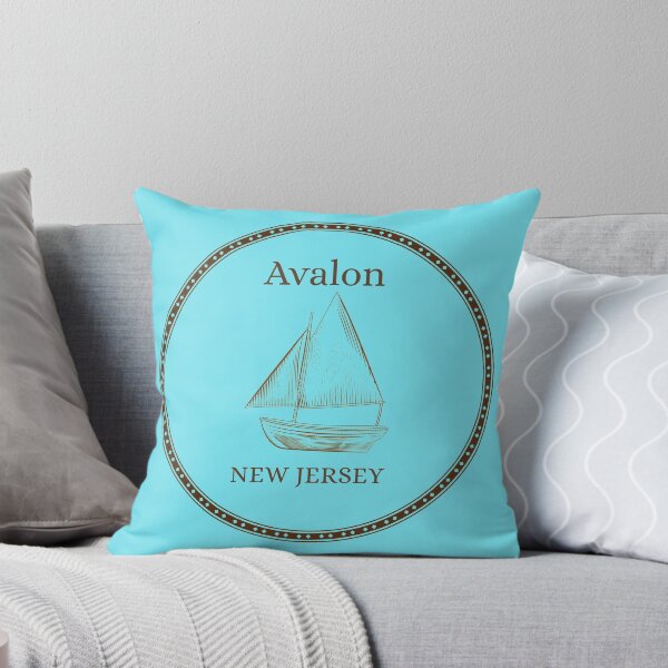 Item preview, Avalon New Jersey Sailboat designed and sold by JerseyBoysTees.
