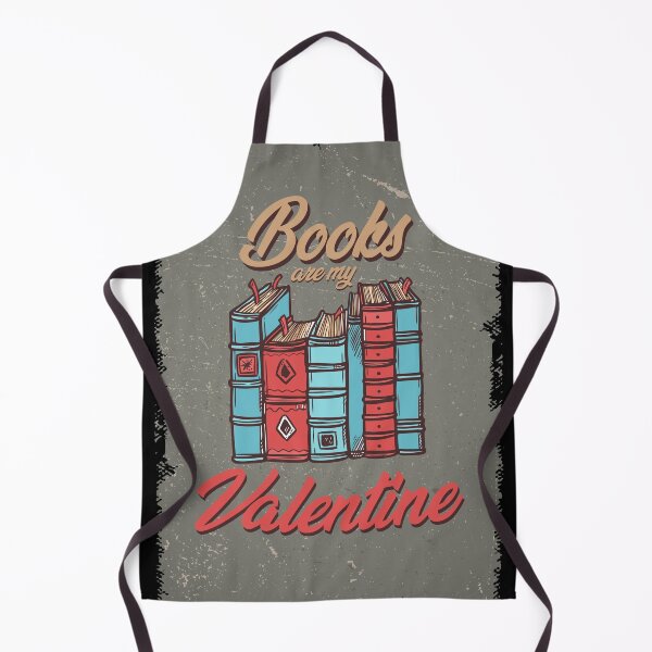 Item preview, Books Are My Valentine Retro designed and sold by DesignByJK.