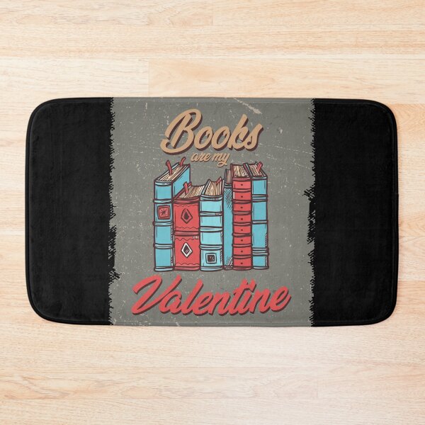 Item preview, Books Are My Valentine Retro designed and sold by DesignByJK.