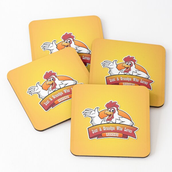 Item preview, Just A Grandpa Who Loves Chickens designed and sold by chulitad.