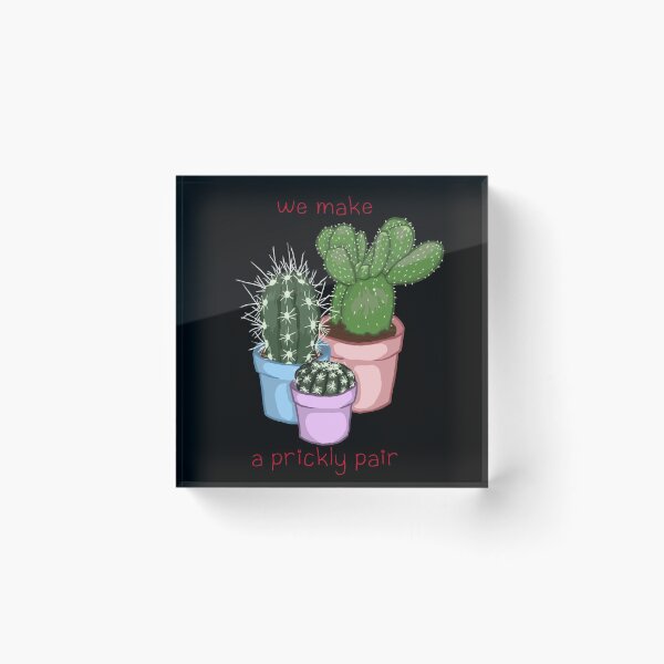 Item preview, We Make a Prickly Pair designed and sold by astrobiologist.