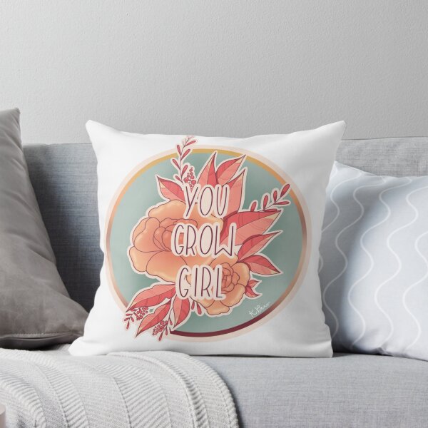 Item preview, You Grow Girl White Background designed and sold by Kay Beaver.