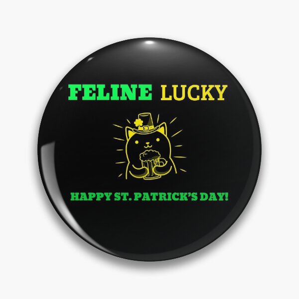 Item preview, ST. PATRICK’S DAY CAT T-SHIRT designed and sold by Sans-Filter.