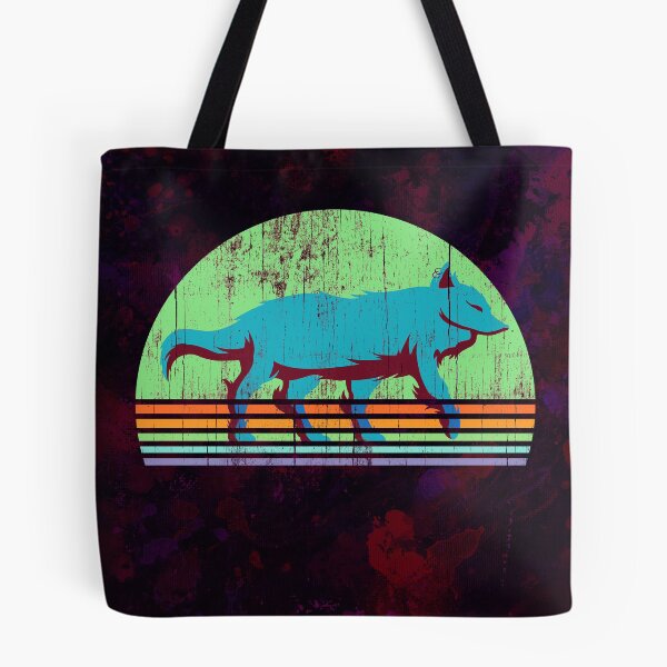 Item preview, Classic Vintage Full Moon Bad Lone Wolf Walking designed and sold by Neyus Art.