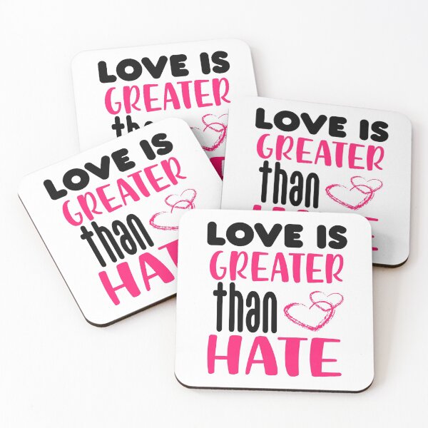 Item preview, Love Is Greater Than Hate designed and sold by ibrastore.