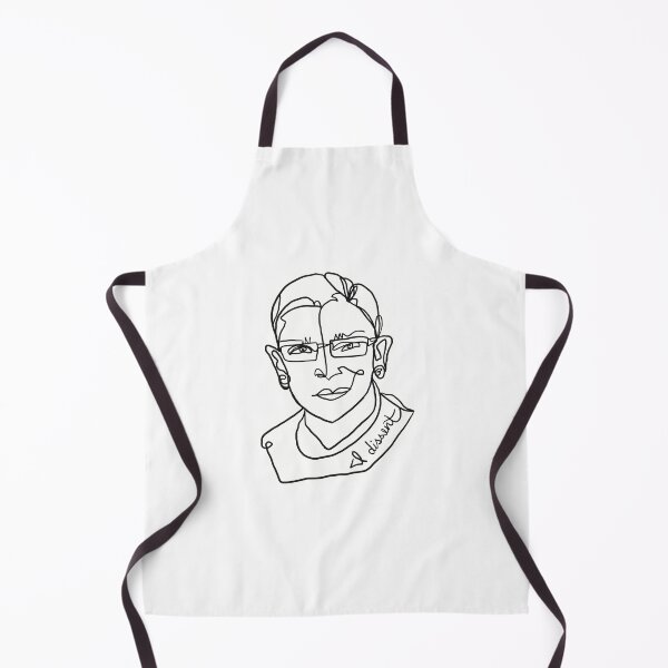 Item preview, RBG Ruth Bader Ginsburg line art designed and sold by Mari Eboli.