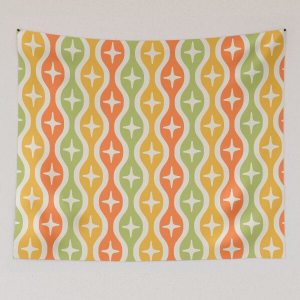 Item preview, Mid century Modern Ogee Star Pattern 561 designed and sold by tonymagnerart.